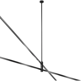 Крепление потолочное MAYTONI LONG FLARITY TRA159С-D1-B двойное 700мм черный
