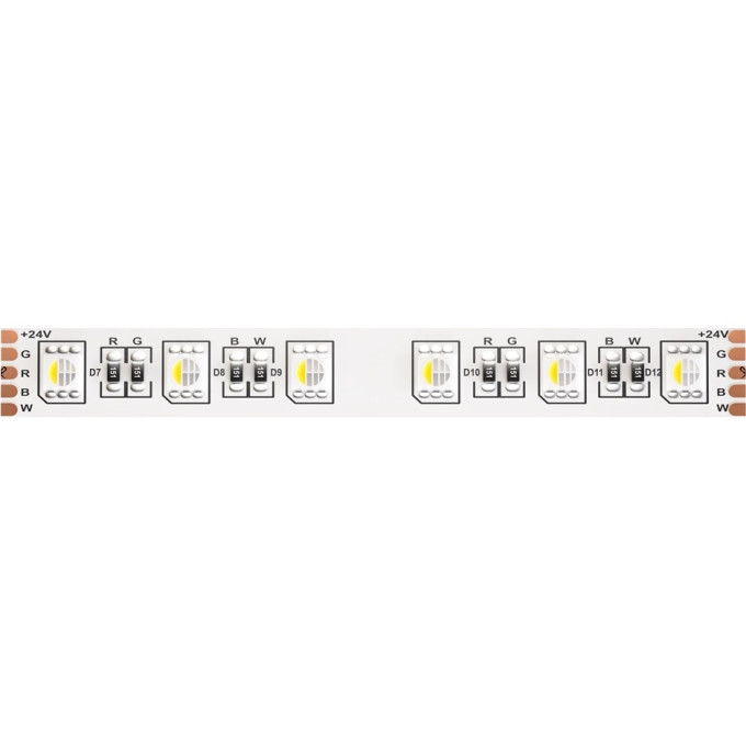 Светодиодная лента MAYTONI 24В 5050 19,2Вт/м RGBW 6000K 5м IP20 10181