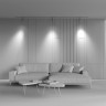 Трековый светильник MAYTONI ELTI TR005-4-12W-DS-BBS